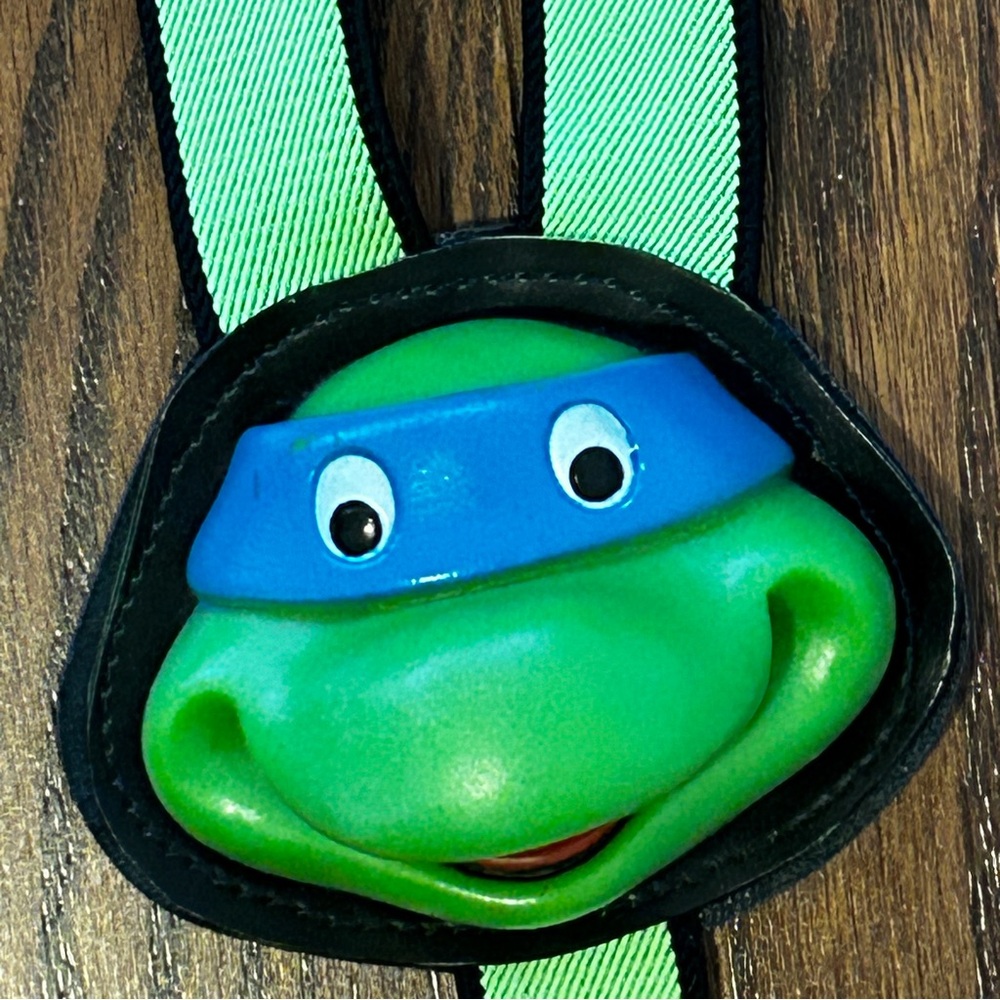 Vintage Teenage Mutant Ninja Turtles Leonardo Kids Braces/Suspenders